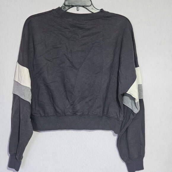 Star Wars Grogu "Naps And Snacks" Sweatshirt M Gray White Cotton Blend Crewneck - Picture 8 of 10